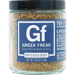 Spiceology Greek Freak 4 Oz. Mediterranean Blend Rub 10022