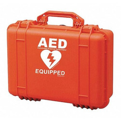 First Voice AED Rugged Case,Red,21" L V18001-L