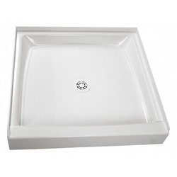 Fiat Products Shower Floor,Square,32 in x 32 in,White 32WL100