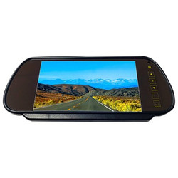 Boyo Mirror Monitor,7 in,Clip-On VTM700M