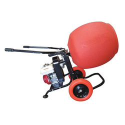 Kushlan Products Wheelbarrow Mixer,6 cu. ft.,5-1/2 HP 600Gas-H