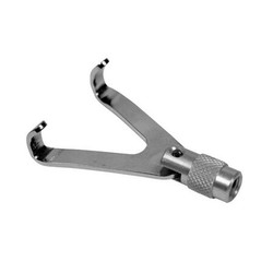Shimpo Aluminum Fork Hook,20 lb Cap,M6 Thread FG-M6FKL-AL