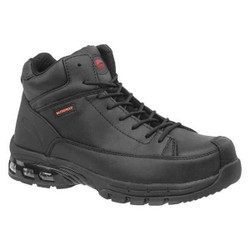 Avenger Safety Footwear 6-Inch Work Boot,M,7 1/2,Black,PR A7248-M