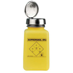 Menda Dispensing  Bottle,106.7 mm H,Yellow 35278