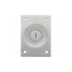Hubbell Wiring Device-Kellems Floor Box Cover,2-Gang,3 in. SA2425