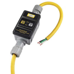 Hubbell Wiring Device-Kellems Line Cord GFCI,6ft,30A,Yel,250V GFP5305