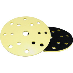 6” Micro-Hook Interface Pads- Hard w/15/Holes 971-0057