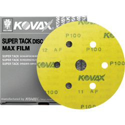 6” MaxFilm S-Tack (Hook & Loop) Dustless Discs 7/H-P100 521-0100