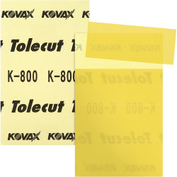 Tolecut 4 Cut Sheets - Yellow-K-800 191-1547