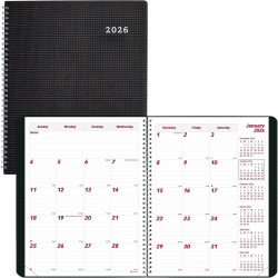Brownline Duraflex Planner CB1262VBLK