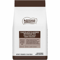 Nescafe Premium Chocolate Mix - 28 oz - Chocolate - 4 / Carton