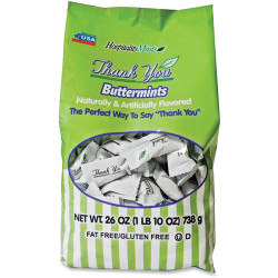 Hospitality Mints Thank You Buttermints - Individually Wrapped - 1 lb - 1 Bag