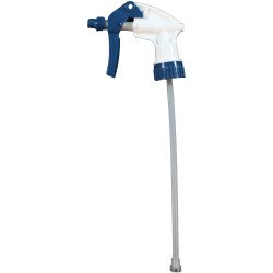 Genuine Joe Standard Trigger Sprayer - 7.25" - Blue, White - 24 / Carton