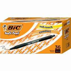 BIC SoftFeel Ballpoint Pen SCSM361BK