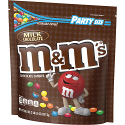 M&M's Milk Chocolate Candies - Milk Chocolate - 2.37 lb - 1 Bag