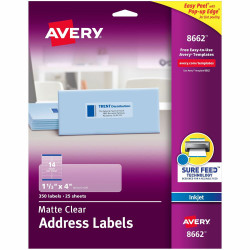 Avery Easy Peel Address Label 8662