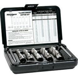 Hougen 12000-Series Annular Cutter Kit 9/16 11/16 13/16 1-1/16"" Dia. x 2"" Dept