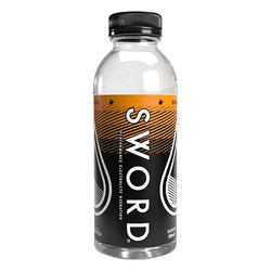 Sword Performance Sports Drink,Orange,16.9 oz,16.9 oz 01-02-16.9-12-OR
