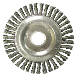 Roughneck® Stringer Bead Wheel, 5 in D x 3/16 in W, .02 in Steel Wire Pack of 5