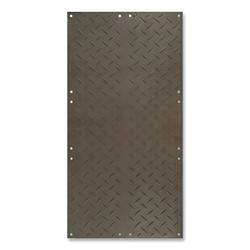 AlturnaMAT® Ground Protection Mat, 0.5 in Thick x 4 ft W x 8 ft L, Black