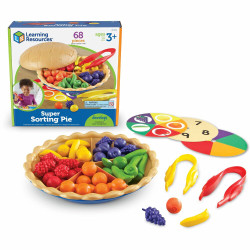 Learning Resources Super Sorting Pie - Play Kit - 3-6 Year