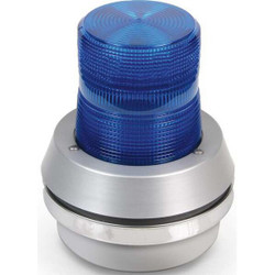 Edwards Signaling Horn Strobe,Blue,Cast Aluminum,120VAC 51XBRFB120A