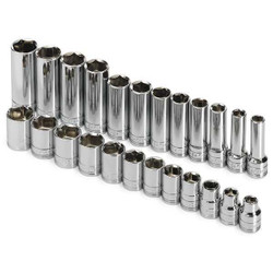Sk Professional Tools Skt St, Chrm, 3/8-1 1/4 in, 6Pt 89024