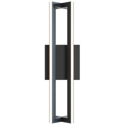 Afx LED Sconce,120 V,3 7/8" L,5" W CSSS0416L30D1BK