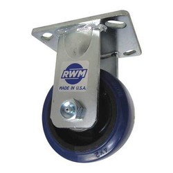 Rwm Plate Caster,Rigid,Polyurethane,5 5/8"H 65-UPR-0420-R