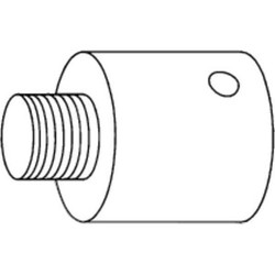 Lcn SEM7800 3/4IN EXTENSION AL SEM7810-E075 AL