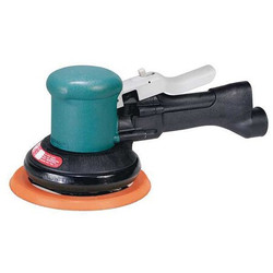 Dynabrade Air Random Orbital Sander,0.45HP,6 In. 58418