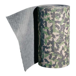 Pig Absorbent Roll,Universal,Grn/Tan,150ft L MAT269