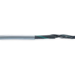 Chainflex Control Cable, 16 AWG, Gray, PVC, 25 ft CF130US-15-12-25