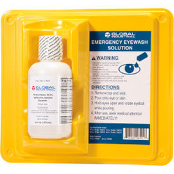 Global Industrial Single Bottle Eyewash Station 16 Oz.