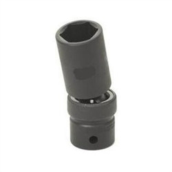 Grey Pneumatic Socket,Deep,Universal,1/2" Drive,24mm 2024UMD