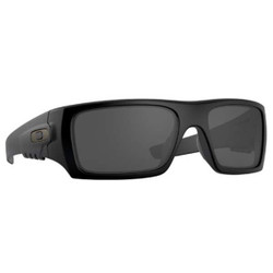 Oakley Safety Glasses, Gray, Anti-Fog, Black OO9253-01