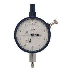 Mitutoyo Dial Indicator,0 to 0.025" Range,White 2803AB-10