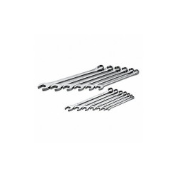 Sk Professional Tools Combo Wrench St,Steel,Chrome,Stnrd, Ofst 86118
