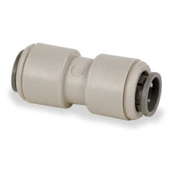 John Guest Adapter Union,5/32" Tube OD,PK10 PM0404S-PK10