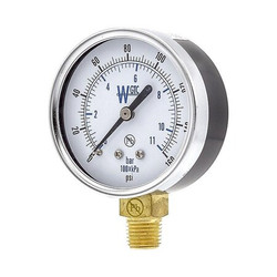 Weksler Pressure Gauge,Steel 25TL4PEW-PBF