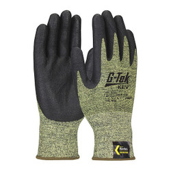 Pip G-Tek,Kevlar(R) Brand Fiber,Yl/Bk,S,PK12 09-K1600/S