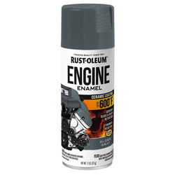 Rust-Oleum Automotive Engine Enamel,Solvent,Gray 366435