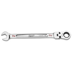 Milwaukee Tool Combination Wrench,Chrome,7/8" L 45-96-9813