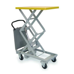 Southworth Scissor Lift Cart,220 lb.,Steel,Fixed PLM-100
