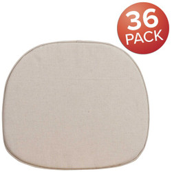 Flash Furniture Natural Thin Cushion,PK36 36-XU-THIN-GG