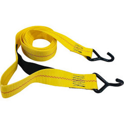 Global Industrial Pallet Rack Safety Strap for 108"" Bay J Hook Attachment Yello