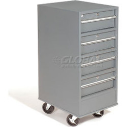 Global Industrial 4 Drawer Mobile Pedestal