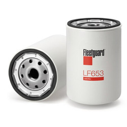 Fleetguard Oil Filter,5.4375 in L,Spin-On LF653