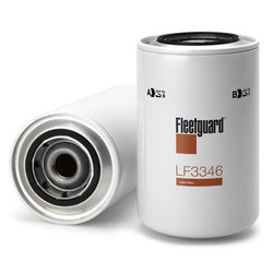 Fleetguard Oil Filter,8.9375 in L,Spin-On LF3346
