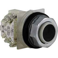 Schneider Electric ExtendPushButtnOp,NonIllum,Blk,SPDT 9001KR3BH13